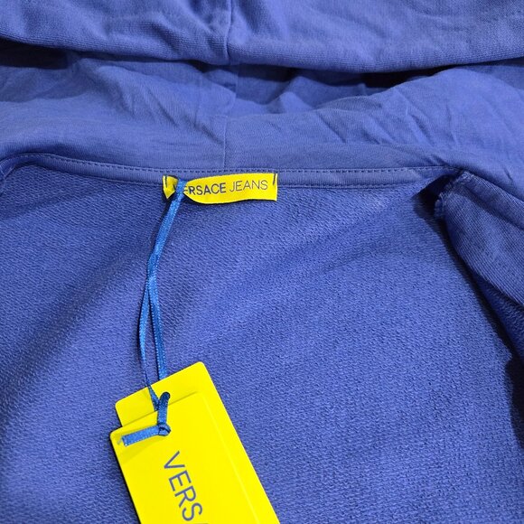 Versace Jeans Logo-Embroidered Zip-Up Hoodie - Picture 10 of 13